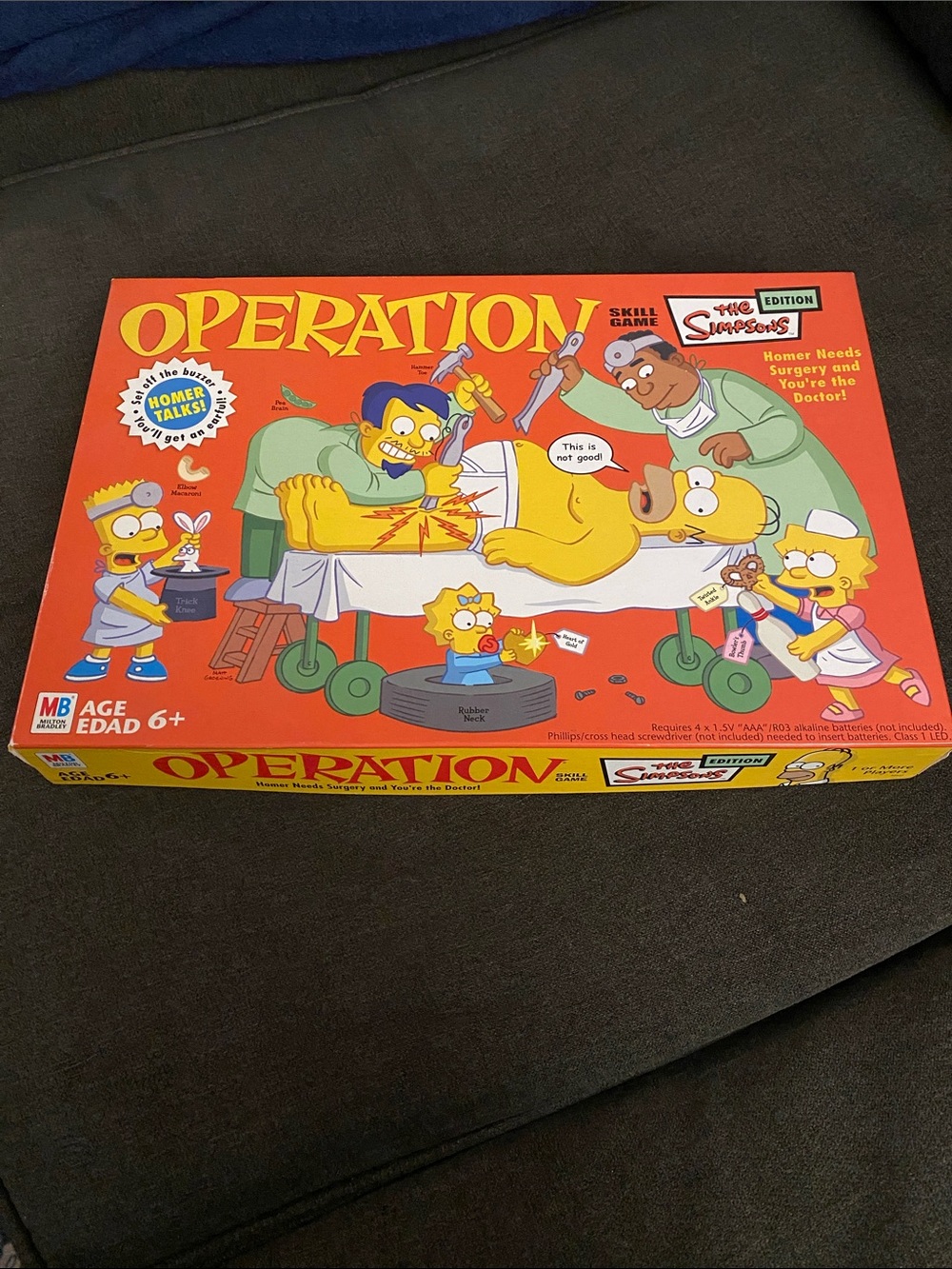 The Simpsons Operation Board Game